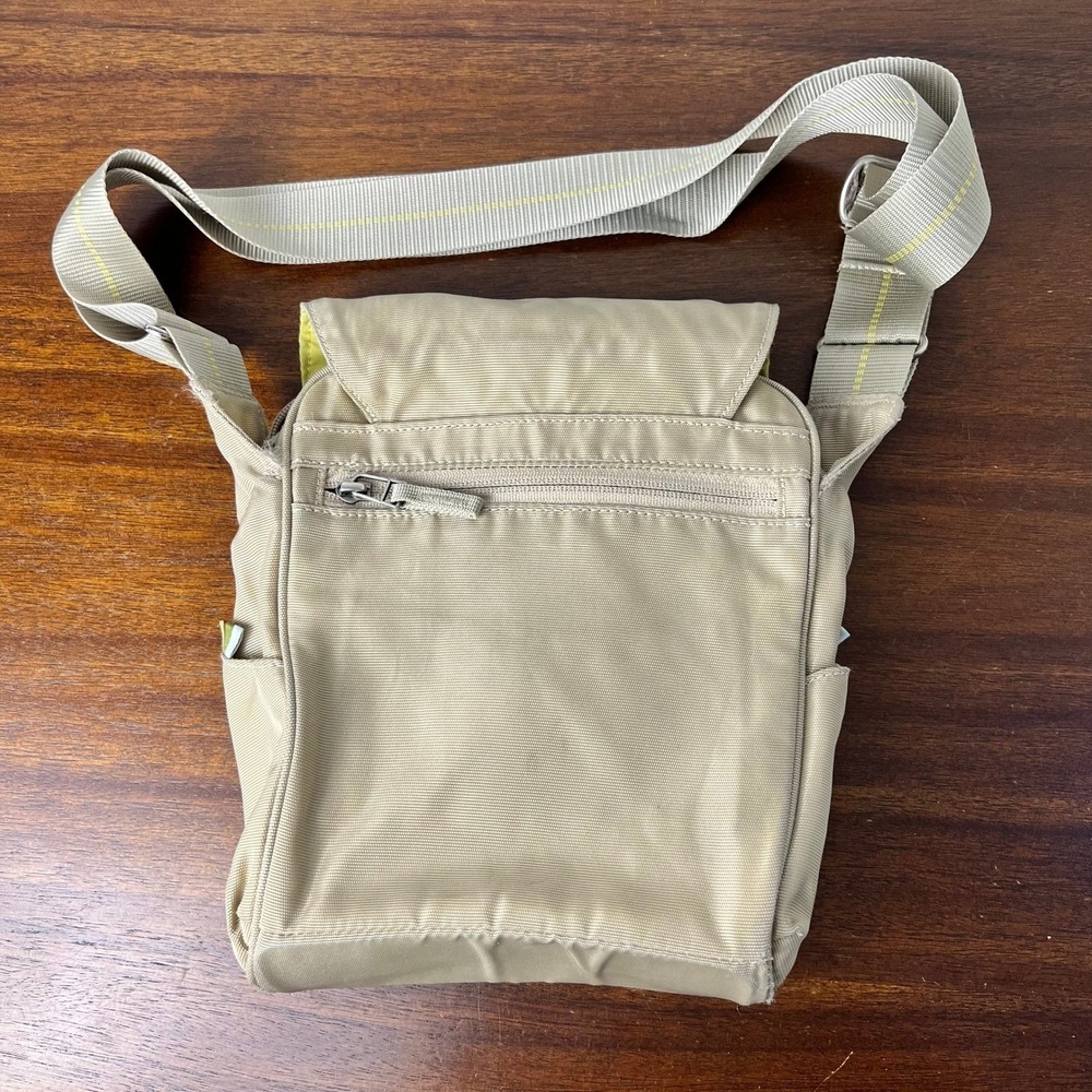 REI Cross Body Bag Satchel Medium Beige Camping Cargo Outdoors Travel Zip - Picture 6 of 14